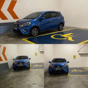 Ida Nerina Instagram - Remember my previous post on a car parked at a NON DESIGNATED spot at @thestarlingmall? Well, this happened again at 10:53am on weds the 16th August 2023. #BQK7227  seriously- there are soooooo many other parking lots available. Why…? Why would u do this? 🙄