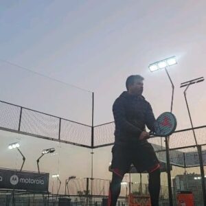 Ignacio Gutiérrez Instagram - Retomando #padel y avanzando. 
Con todo si no para qué !!! 

Ponte metas, trabájalas y llegarán de a poco...

Abrazos de Miércoles 
Profe @diegoachondo