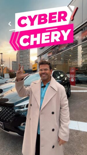 Ignacio Gutiérrez Instagram - No te lo mandamos a decir con nadie 🤭 ¡Llegó el Cyber a Chery! 🤩 No te pierdas las ofertas porque nos contaron que están 🔥🔥

Cotiza tu Chery en el link de nuestra bio ✨

#cyber #cyberday #cyberdaychile #chery #UpgradeYourLife