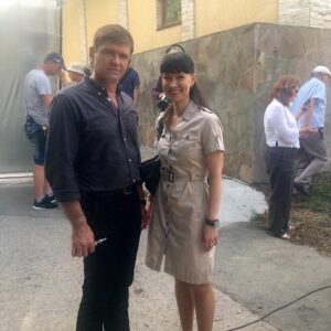 Igor Lifanov Instagram - По многочисленным просьбам трудящихся,сегодня весь день на арене... Ваш покорный слуга и красавица @grishaevanonna  #следствиелюбви #5канал