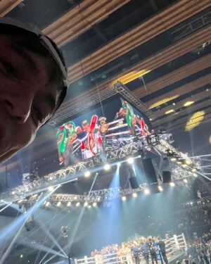 Ikki Sawamura Instagram - . 
物凄い偉業！

井上尚弥選手がボクシング史上2人目の2回級4団体制覇を成し遂げました！

その瞬間を目の前で見られた事に感謝！
カッコよかったです♪
感動をありがとう！！

#井上尚弥