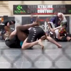 Ilir Latifi Instagram - Combined Powerful strikes With great wrestling working together with  @francisngannou