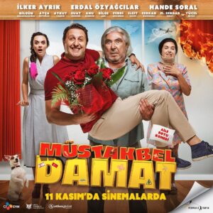 İlker Ayrık Instagram - O gün bugün… Müstakbel Damat sinemalarda… Gurur duyduğumuz bir film oldu… Emeği geçen herkes için hayırlı uğurlu olsun… 

@pervasizyapim 
@serhatsari 
@mserdarfirat