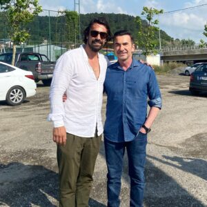 İlker İnanoğlu Instagram - Yakışıklıyı bulunca fotoğraf çektim @ibrahimcelikkol41 Kardeşim 🧿❤️🙏