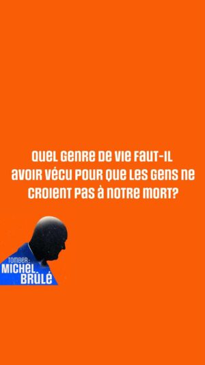 India Desjardins Instagram - India Desjardins se demande quel genre de vie a vécue Michel Brûlé pour que certaines personnes doutent de sa mort, survenue le 31 mai 2021.

En retraçant le parcours de son premier éditeur, l’autrice explore différents enjeux de société, dont l’abus de pouvoir et le mouvement #Metoo.

«Tomber : Michel Brûlé» : un balado à écouter sur Radio-Canada OHdio

Scénarisation, recherche et animation : India Desjardins

Réalisation : Marie-Michèle Giguère

Recherche supplémentaire : Gabrielle Anctil

Mixage sonore : Jonathan Doyon

Archiviste : Yvette Quéméré

Thème musical : @laurence_nerbonne