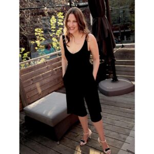 India Desjardins Instagram - Gros coup de ❤️ pour ce jumpsuit trouvé chez @boutiquemodeco ! Enfin c’est le printemps! ☀️
.
.
#boutiquemodeco #plateaumontroyal #ambassadrice