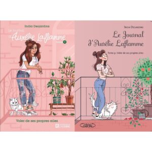 India Desjardins Instagram - Pour les lecteurs et lectrices de la France 🇫🇷!
Aujourd’hui sort le 9e tome du journal d’Aurélie Laflamme!
À gauche, la couverture québécoise de Josée Tellier @missjojo76, le livre est publié aux @leseditionsdelhomme et est en librairie depuis hier!
À droite, la couverture française de Isabelle Maroger @isacile. Le livre est publié chez @editionsmichellafon et est disponible dès aujourd’hui!
Oh en passant pour ceux qui se posent la question, c’est normal que les livres aient différentes couvertures dans chaque pays! J’adoooore les deux couvertures! (Merci de rester respectueux envers les deux illustratrices que j’aime 💕)
Cet automne je serai au @salonlivremtl en novembre et en France au Salon du livre de Montreuil @slpj_93 début décembre!
For readers from others countries, specially Germany 🇩🇪 and Portugal 🇵🇹 :
I don’t know if this book will be published in your countries yet. I think the publishing houses are reading it now. I will tell you as soon as I know!
.
.
.
.
.
#aurélielaflamme #aurelielaflamme #bookstagram #litteraturejeunesse #youngadultbooks #livres #books #dasverdrehtelebenderamelie #ODiariodeAurora
