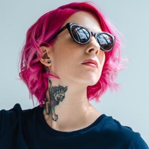 Indiana Black Instagram - We'll see how long I keep the pink. Stained the blonde underneath, so probably a while hahaha