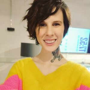 Indiana Black Instagram - Happy face for a happy shirt. Very excited with my new show wardrobe