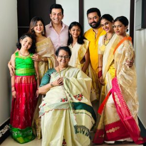 Indrajith Sukumaran Instagram - HAPPY ONAM.. ❤️🌼💫🧿
