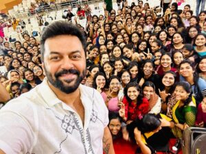 Indrajith Sukumaran Instagram - Thank you GCW! 💫

#promotions #kunjamminishospital 
#cinemaclublaunch