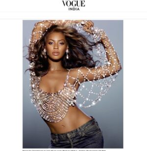 Indrani Pal-Chaudhuri Instagram - #HappyWomen’sDay! Thanks @VogueIndia for featuring this Indian female artist. I’m grateful to the amazing @Beyonce @LadyGaga @DavidBowie @the_real_iman and @daphneguiness for teaching me so much and trusting me to realize my visions with them! More to follow… Photos by @indranipc and #markus, produced by #gkreid