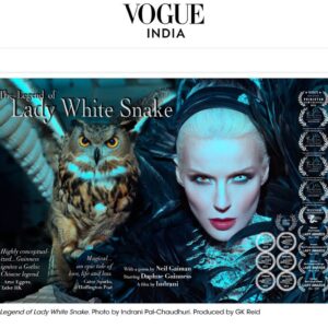 Indrani Pal-Chaudhuri Instagram - #HappyWomen’sDay! Thanks @VogueIndia for featuring this Indian female artist. I’m grateful to the amazing @Beyonce @LadyGaga @DavidBowie @the_real_iman and @daphneguiness for teaching me so much and trusting me to realize my visions with them! More to follow… Photos by @indranipc and #markus, produced by #gkreid