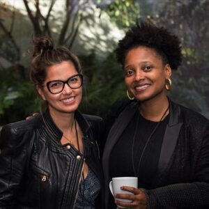 Indrani Pal-Chaudhuri Instagram - I am so grateful to the brilliant Tracy K. Smith, two-time US Poet Laureate, Pulitzer Prize winner, and Chair of the Lewis Center for the Arts, who has inspired me with her powerful words and encouraged my journey into academia.
.
Friends, we invite you to join us to help Princeton become anti-racist, and take a leading role in inspiring real equality in America. Please sign and share this letter (also in bio):
.
https://docs.google.com/forms/d/e/1FAIpQLSfPmfeDKBi25_7rUTKkhZ3cyMICQicp05ReVaeBpEdYUCkyIA/viewform
.
As both an alumna and incoming faculty, I'm proud of Princeton’s symbolic removal of pro-racist #WoodrowWilson, which I advocated for as a student. And I'm excited that we have the opportunity to now build on this, a real anti-racist legacy of meaningful change. Let's join together against systemic repression, BIPOC and LGBTQIA  erasures, to create a new era of equity and collaboration. (Pictured speaking together on “Using Your Voice” at the #JamesBeardFoundation Chef Action Summit)
.
#PrincetonAntiracism #PrincetonFacultyLetter #PrincetonProgress #anti-racist 
.
.
.
.
.
.
.
.
#chefslead #chefactionnetwork @jamesbeardfoundation #usingyourvoice #indianactivist #havergalcollege #princetagram #WEDO @slought_org #BIPOC #blacklivesmatter #blackstudentsmatter #blackacademic #blackdreamsmatter #nylivearts #blm #dismantlewhitesupremacy #stopracism #intersectionality #lgbtq #USPoetLaureate #TracyKSmith #teachersforchange #abolitionistteaching #inclusion #equality