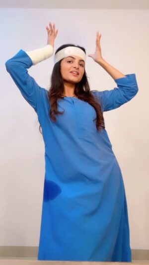 Indraxi Kanjilal Instagram - Hospital scenes were hectic yet made time to make this one👻✨
😂🫶🏻
.
.
.
.
#indraxikanjilal #fun #happy #me #dhanu #hospital #scenes #actress #actorslife #actorslife🎬 #hectic #instagood #instalike #instagram #trendingnow #trendingaudio #trend #reelitfeelit #reels #reelindia