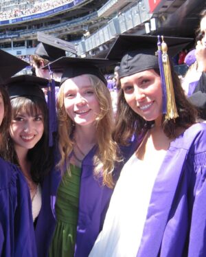 Ines Høysæter Asserson Instagram - oops jeg bada!
happy grad everyone💜
#nyu2023 #nyugraduate