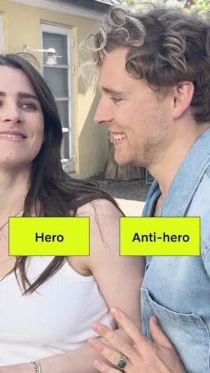Inga Ibsdotter Lilleaas Instagram - Hero/Anti-Hero? Tough choice…🤷‍♀️