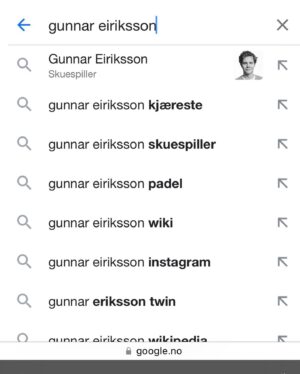 Inga Ibsdotter Lilleaas Instagram - Til de av dere der ute som driver å søker på Gunnar Eiriksson kjæreste, så vil jeg bare gjøre kort prosess her og bekrefte at ja, det har han, og han er faktisk forlovet også, med mig👰🏻‍♂️ 
Tusen takk, kjæreste Gunnlaug, for verdens vakreste og mest upraktiske forlovelsesring♥️