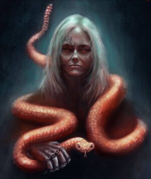 Ingrid Bolsø Berdal Instagram - Happy New Year from Armistice and her little helpers. Art work by @sinanagh 
@westworldhbo