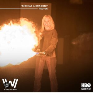 Ingrid Bolsø Berdal Instagram - «In the sweat of thy face shalt thou eat bread, till thou return unto the ground; for out of it wast thou taken: for dust thou art, and unto dust shalt thou return». #phoenix @hbonordic @hbo @westworldhbo @rodrigosantoro