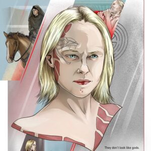 Ingrid Bolsø Berdal Instagram - Armistice host portrait by @berkaydaglar 
@westworldhbo #westworld