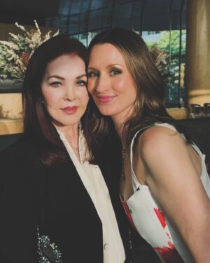 Ingrid Michaelson Instagram - About last night. Thank you to the @nmpaorg for asking me to sing Elvis’ Can’t Help Falling In Love and for honoring songwriters and protecting our rights. Last slide is me freaking out shaking hands with @priscillapresley right after I sang and those are shorts not undies.