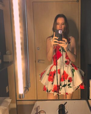 Ingrid Michaelson Instagram - About last night. Thank you to the @nmpaorg for asking me to sing Elvis’ Can’t Help Falling In Love and for honoring songwriters and protecting our rights. Last slide is me freaking out shaking hands with @priscillapresley right after I sang and those are shorts not undies.