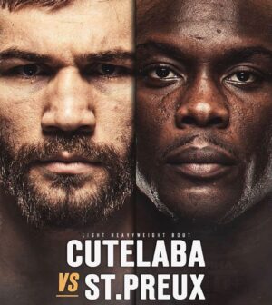 Ion Cuțelaba Instagram - Ion Cutelaba vs Ovince St.Preux #ufcnashville on August 5th ⚔️