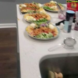 Irone Singleton Instagram - My babygirl @n3vy_celeste aka Ms. @celestialcre8ions has me eating my first meal of the day the next day, but it's well worth the wait! #food #salad