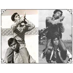 Irrfan Khan Instagram - This is our poster inspired by the #Sholay poster. #FilmyInfluence