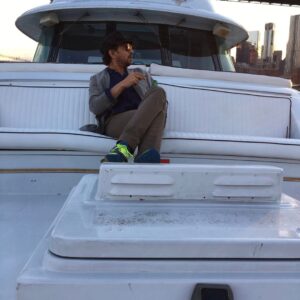Irrfan Khan Instagram - #yacht  #ocean #hudson #newyork