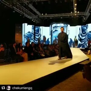 Irrfan Khan Instagram - Thanks for a beautiful evening @gqindia @chekurriengq !! It was a pleasure to walk for @rajeshpratapsinghworks 😀