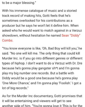 Irv Gotti Instagram - Big Shouts to @thegroveness @ebonymagazine for this dope article on me. And the Documentary. Y’all read it. Let me know if y’all enjoy it. Let’s see if this positive shit goes Viral. Probably Not. Lol. But y’all check it out. Let me know what y’all think. #murderincdocumentary #tales #visionaryideas #murderinc TUESDAYS AT 9PM ONLY ON @bet