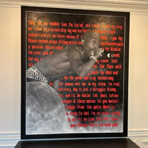 Irv Gotti Instagram - My crib just got iller to me. My nigga X. And my Nigga Pac. Is in this motherfucker. Anyone who steps foot in my house will see my niggas. Which is exactly what I wanted. The super talented @ashleymartelle painted the Tupac painting. She killed it. My nigga Hype gave me the DMX 1 of 1 exclusive Picture.