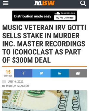 Irv Gotti Instagram - You know my man @same_o_g33 said. Everyone thought I was finished. What they didn’t realize. It was just HALFTIME. Hahahha. I like that. Watch my work.