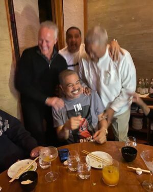 Irv Gotti Instagram - What a great time at NOBU last night with the family. Née Née made all my sisters. And nieces give me a kiss on the cheek to show me some love for sponsoring this week. Then my brothers Chris and Rory and Sam. Came over and gave me a kiss on the head. Needless to say it was hilarious. Exactly what I wanted to happen. Happened. My whole family got reminded of how much love we have for each other. And what Née Née and Poppi built with us. Sometimes family needs that. To just take some time. To be together. And remind us of the LOVE that we have for each other. And that in this crazy world we live in everyday. We know. At the end of the day. We have EACH OTHER to lean on for support. For LOVE. You will feel the love we have scrolling through these pictures. And today. Call a family member you love. That you haven’t seen or heard from in a while. And just remind them. That you love them. And here for them in anyway. I love my Lorenzo family. With all my Heart. And I will continue to Honor Née Née and Poppi for Making and Building such a Great Family. They are truly. The real Success Story. I’m just doing what I’m supposed to do.