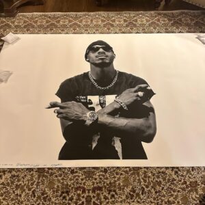 Irv Gotti Instagram - My brother Hype Williams blessed me with this 1 of 1 Pic of my brother DMX. I miss my Nigga. I’m hanging this in my new crib. Fast. I need my nigga X in my crib with me. Love you Hype. Oh and me and my brother is back at it. About to fuck the world up. Wait til y’all see what we about to do. Look at my man X. I MISS HIM SO MUCH.