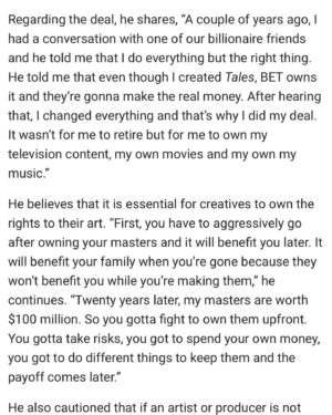 Irv Gotti Instagram - Big Shouts to @thegroveness @ebonymagazine for this dope article on me. And the Documentary. Y’all read it. Let me know if y’all enjoy it. Let’s see if this positive shit goes Viral. Probably Not. Lol. But y’all check it out. Let me know what y’all think. #murderincdocumentary #tales #visionaryideas #murderinc TUESDAYS AT 9PM ONLY ON @bet