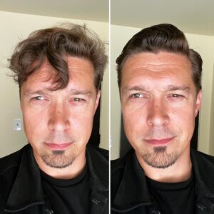 Isaac Hanson Instagram - Before and After

#hairstylist