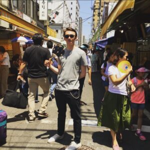 Isaac Hempstead-Wright Instagram - It's warm out here in Tokyo