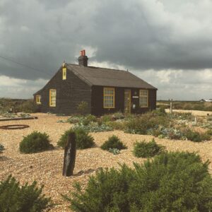 Isaac Hempstead-Wright Instagram - Derek Jarman's cottage at the ends of the earth