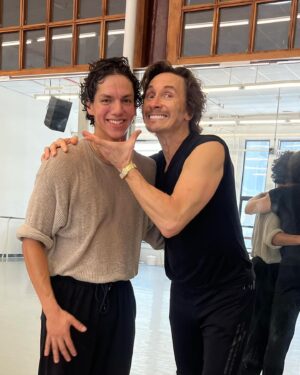 Isaac Hernández Instagram - So brilliant to see you again after all this time Max @irinamaxemma and thank you for a wonderful class @stepsonbroadway