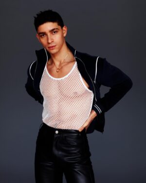 Isaac Powell Instagram - in @celine for @vman 
PHOTOGRAPHER: @claudiorobles STYLIST: @julianshane 
MAKE-UP/GROOMING: @kiriyoshiki