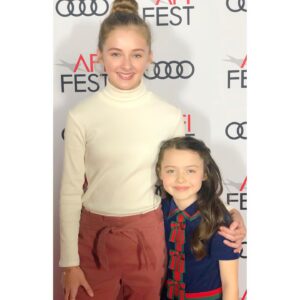 Isabella Kai Instagram - Today we got to share our special film with so many of our friends and family. And I got to share it for the first time with @violetmcgraw who is adorable in it! Thank you to everyone who came out! Can’t wait for the rest of the world to see it💜 #TheFriend #DakotaJohnson #CaseyAffleck #JasonSegel #IsabellaKai #violetmcgraw