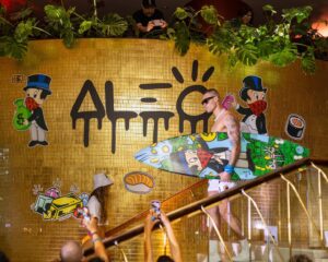 Isaiah Campbell Instagram - My FIRST show was insane! Was amazing being apart of the @alecmonopoly Collab w/ @noburestaurants / @fontainebleau and I shoutout @artheartsfashion for setting everything up!🔥

- @gettyimages @arunnevader 
- Producer TY @felixangel__  FOR EVERTHING THE 🐐

#alecmonopoly #alecmonopolyart #nobu #miamimodel #miamiswimweekshows #miamiswimweek #malemodel #fashion #fashionmodel #swimweek