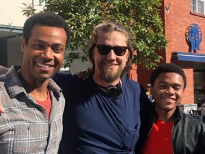 Isaiah Mustafa Instagram - Happy 21st Birthday to the OG Mike Hanlon!!! The Gentleman’s Gentleman, always classy 🤩 Can’t thank you enough for laying the groundwork 🙏🏾 #losers 🎈