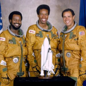 Isaiah Mustafa Instagram - These men were the first three African Americans to travel into space – Ronald McNair, Guion Bluford and Fred Gregory 
#ripronaldmcnair #blackhistorymonth