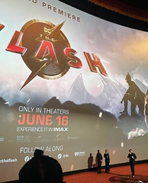Isaiah Mustafa Instagram - Last night was amazing! The Flash is outstanding. Everything you could ever want in a comic book movie and even some things you didn’t know you needed but did ⚡️⚡️⚡️Huge CONGRATS to my friends and family @andy_muschietti and @barbaramus on creating such an amazing gift for comic book fans. Love you both immensely!!! 🥰🙏🏾 
#theflash 
📸 - Christopher Polk