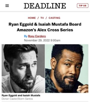 Isaiah Mustafa Instagram - So hyped for this one! 🙏🏾☺️
#alexcross