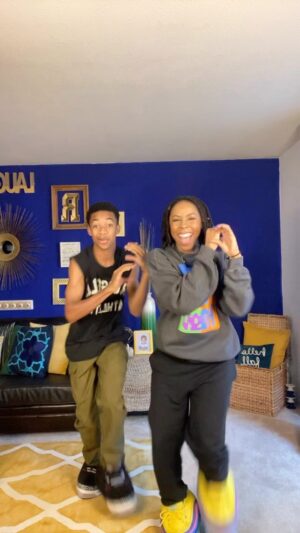 Isaiah Russell-Bailey Instagram - Spending #NationalSonDay with my favorite dance partner!! I’m beyond proud of the young man you’re becoming:) Love you more than you can imagine🤍 @instagram @creators